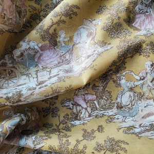 Rococo 18th Century Toile De Jouy Fashion Soft Stays Corset - Etsy