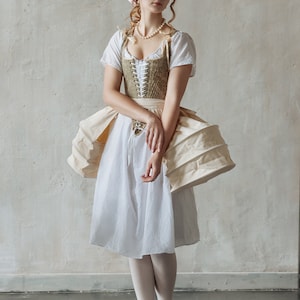 Rococo 18th century pannier, hoop-skirt, women's underwear, Marie Antoinette