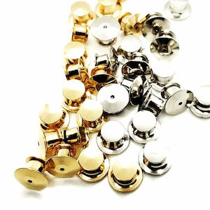 Locking Pin Backs (4)