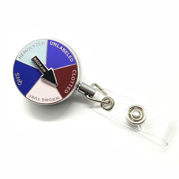 Laboratory Wheel of Redraw Badge Reel