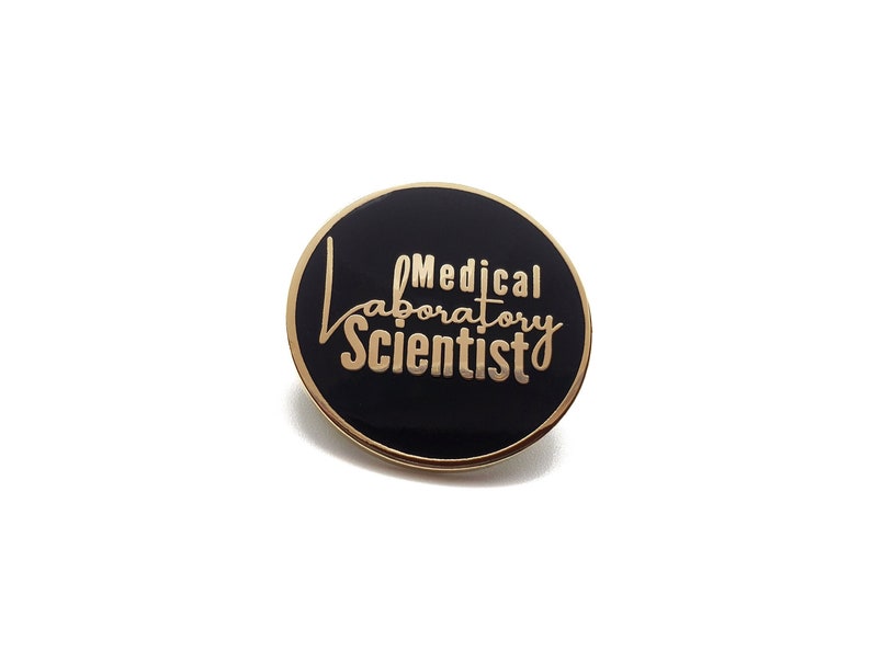 Medical Laboratory Scientist Enamel Pin Etsy
