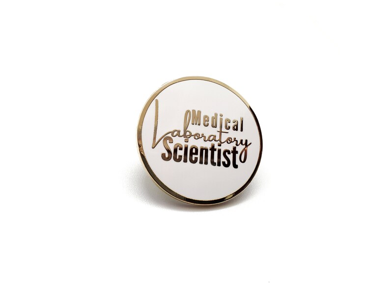 Medical Laboratory Scientist Enamel Pin Etsy