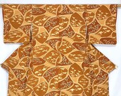 Vintage Japanese Kimono Womens Fine Soft Silk . Kimono Robe . Kimono Jacket . Kimono Dress . Kimono Cardigan M955