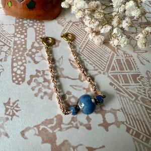 R233 Vintage Haori Himo Beaded Stones Ties | Traditional Japanese Accessory | Kimono and Haori Closure