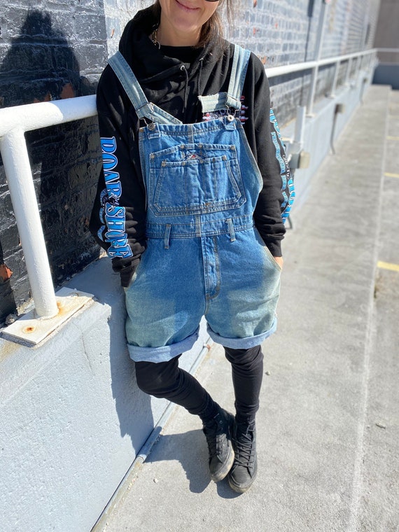 Cotler Vintage 90s Denim Overalls (Shorts)