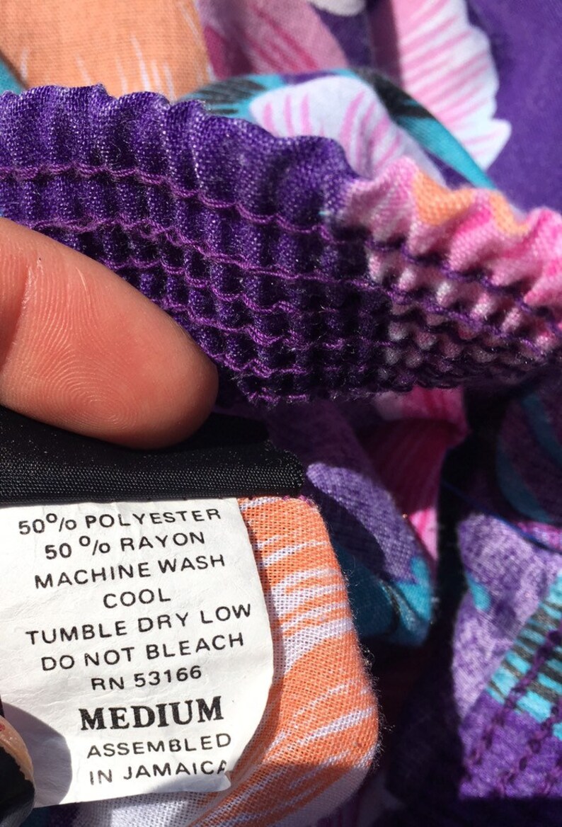 Purple hawaiian printed shorts