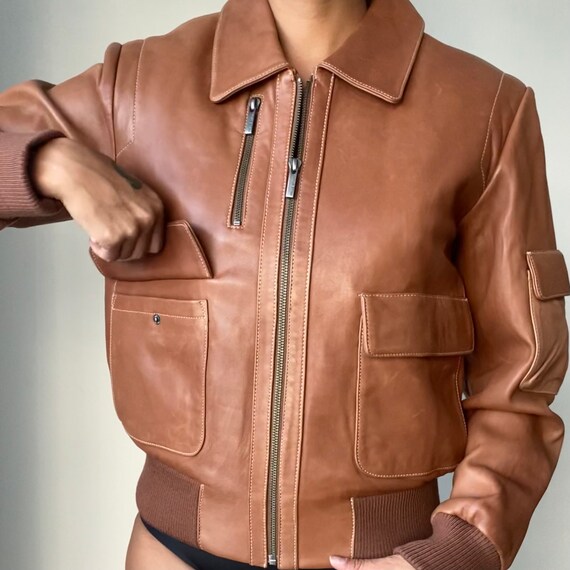Ace Flight Leather Jacket