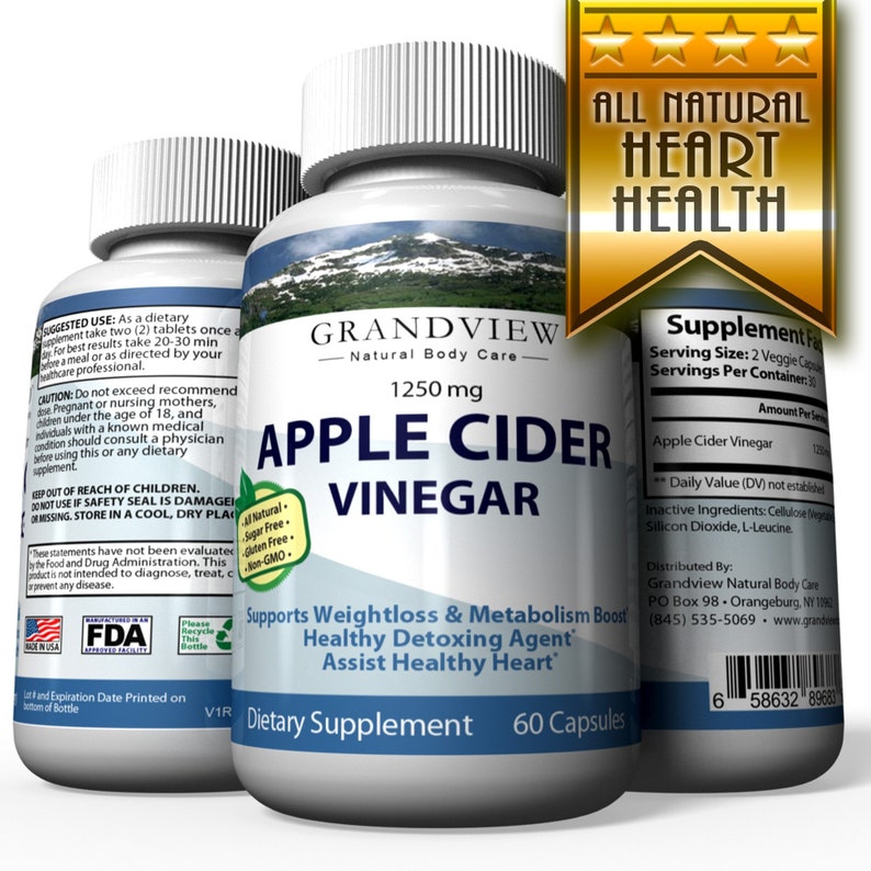 Apple Cider Vinegar Boost Metabolism and Energy Suppress Etsy