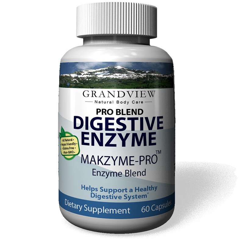 Digestive Enzyme Pro Blend All Natural Stomach Support For Etsy