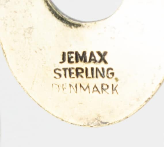 Vintage Jemax Scandinavian Danish Sterling Silver… - image 2