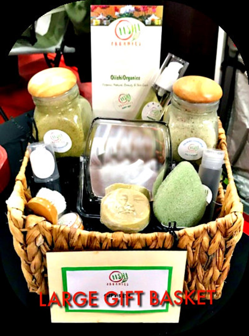 Large Vegan Skincare Basket Selfcare gift Relaxation Mom image 6