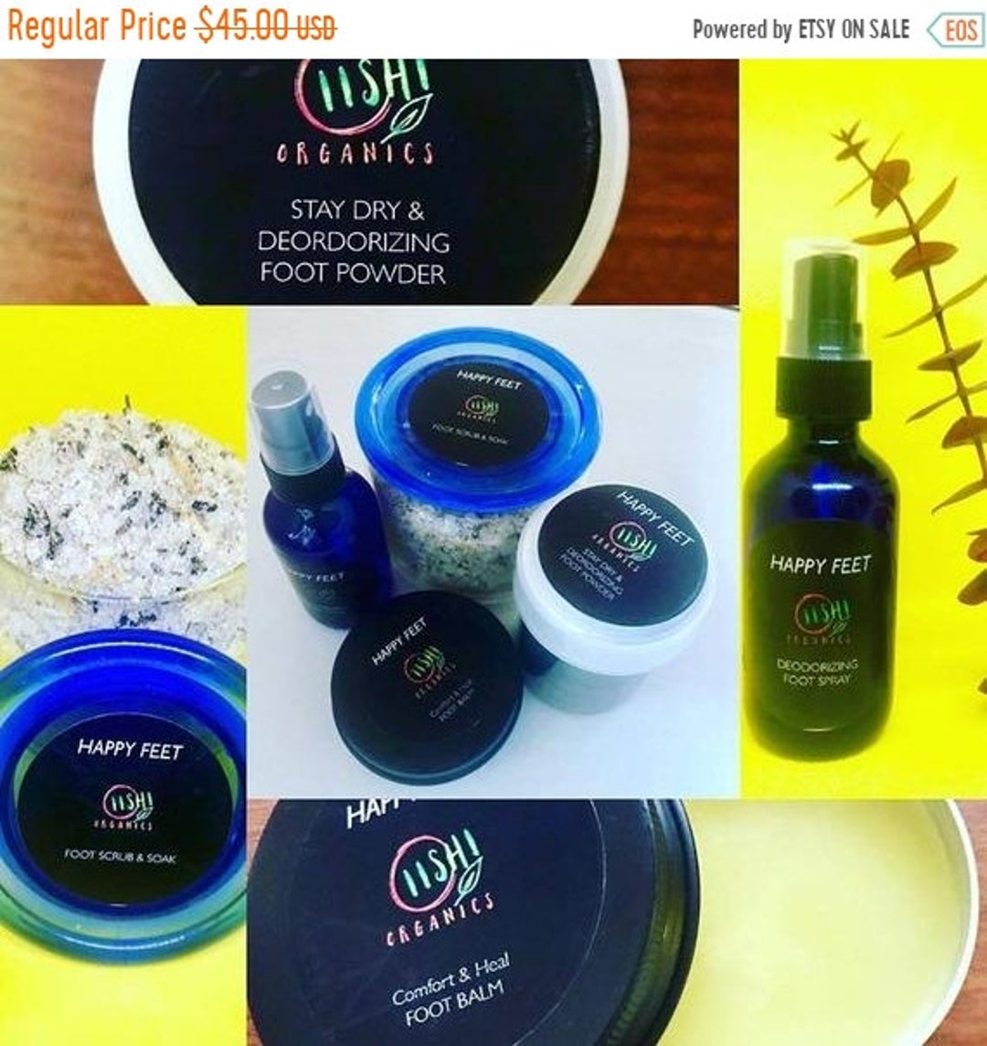 Happy Feet Foot Care Set Tired Feet Foot Repair Foot Care Etsy