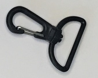 1 pulgada de garra de langosta de plástico, lote de ganchos giratorios de 1 ", anillos de bolsa o cinturón para correas de 1 pulgada, artesanía