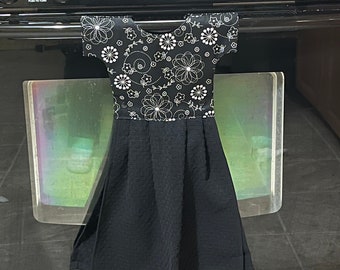 Toalla para puerta de horno, toalla de cocina colgante, regalo para mamá, regalo para la abuela, amigo invisible, inauguración de la casa, regalo para baby shower, Día de la Madre