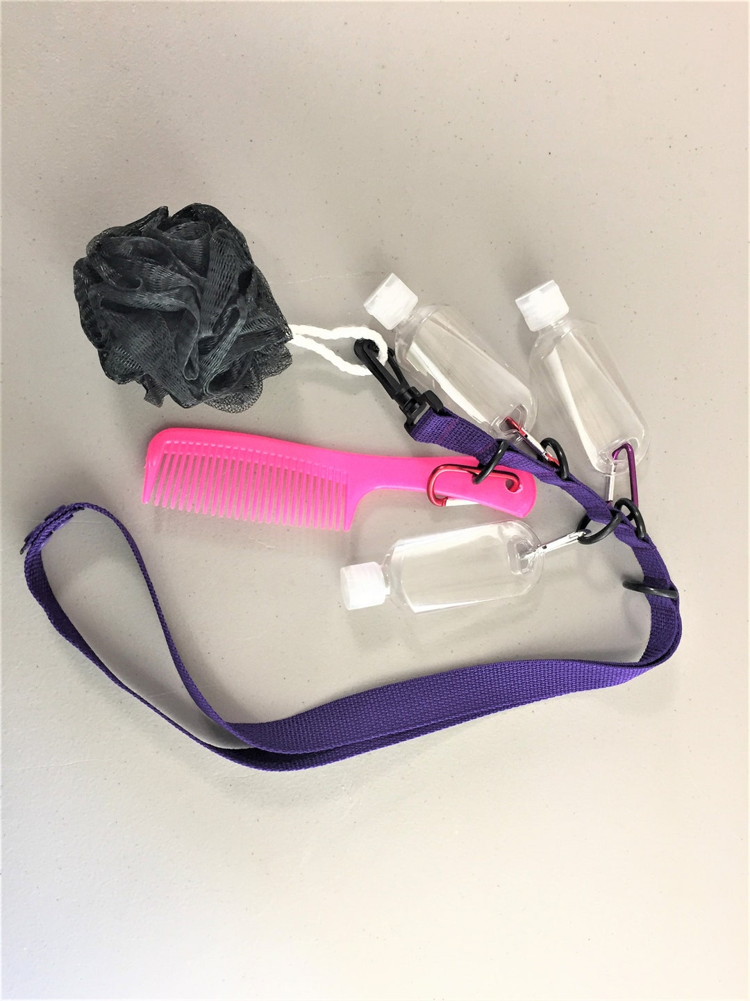 Shower Lanyard, Travel Toiletry Caddy, Camping Gift, Tent Pop up Class