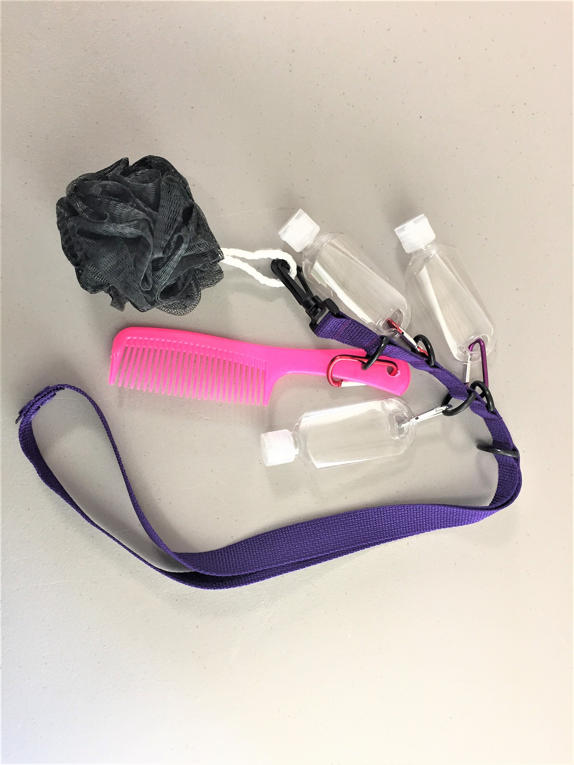 Shower Lanyard Travel Toiletry Caddy Camping Gift Tent Pop Etsy