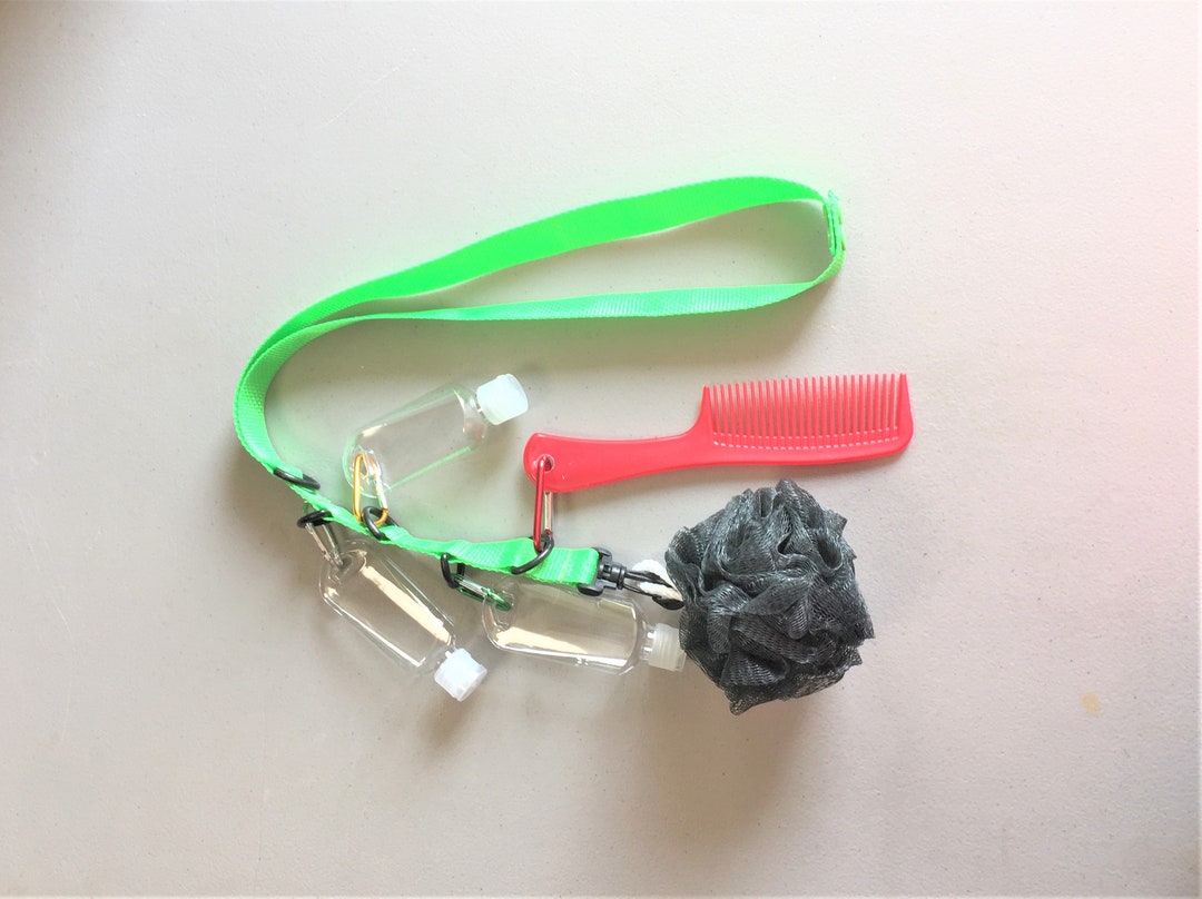 Shower Lanyard Travel Toiletry Caddy Camper Gift Secret Etsy