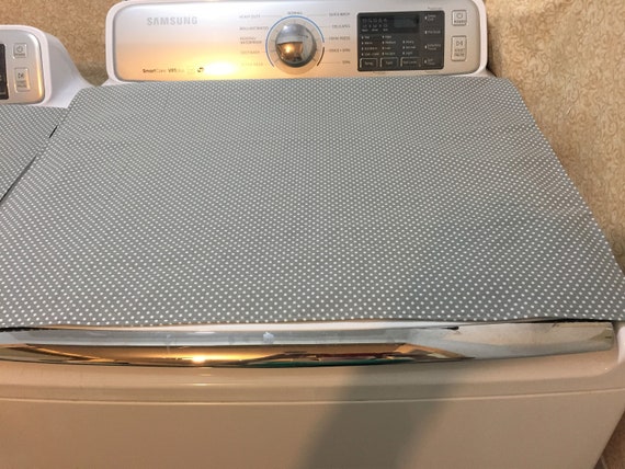Washer and Dryer Cover, Laundry Room Accessories Decor, Washing