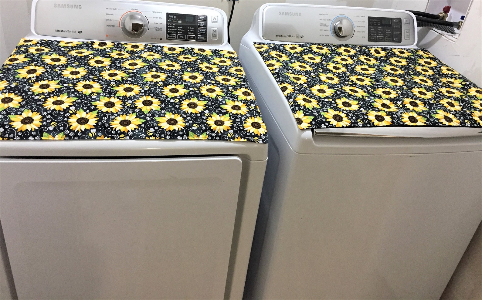 Washer and Dryer Cover Laundry Room Accessories Decor Etsy