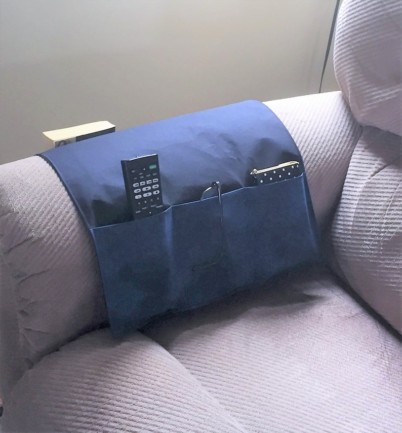 Remote Control Holder Nursing Home Gift Grandparent Gift Dad Gift Chair Caddy Arm Chair Organizer Recliner Pockets Stocking Stuffer
