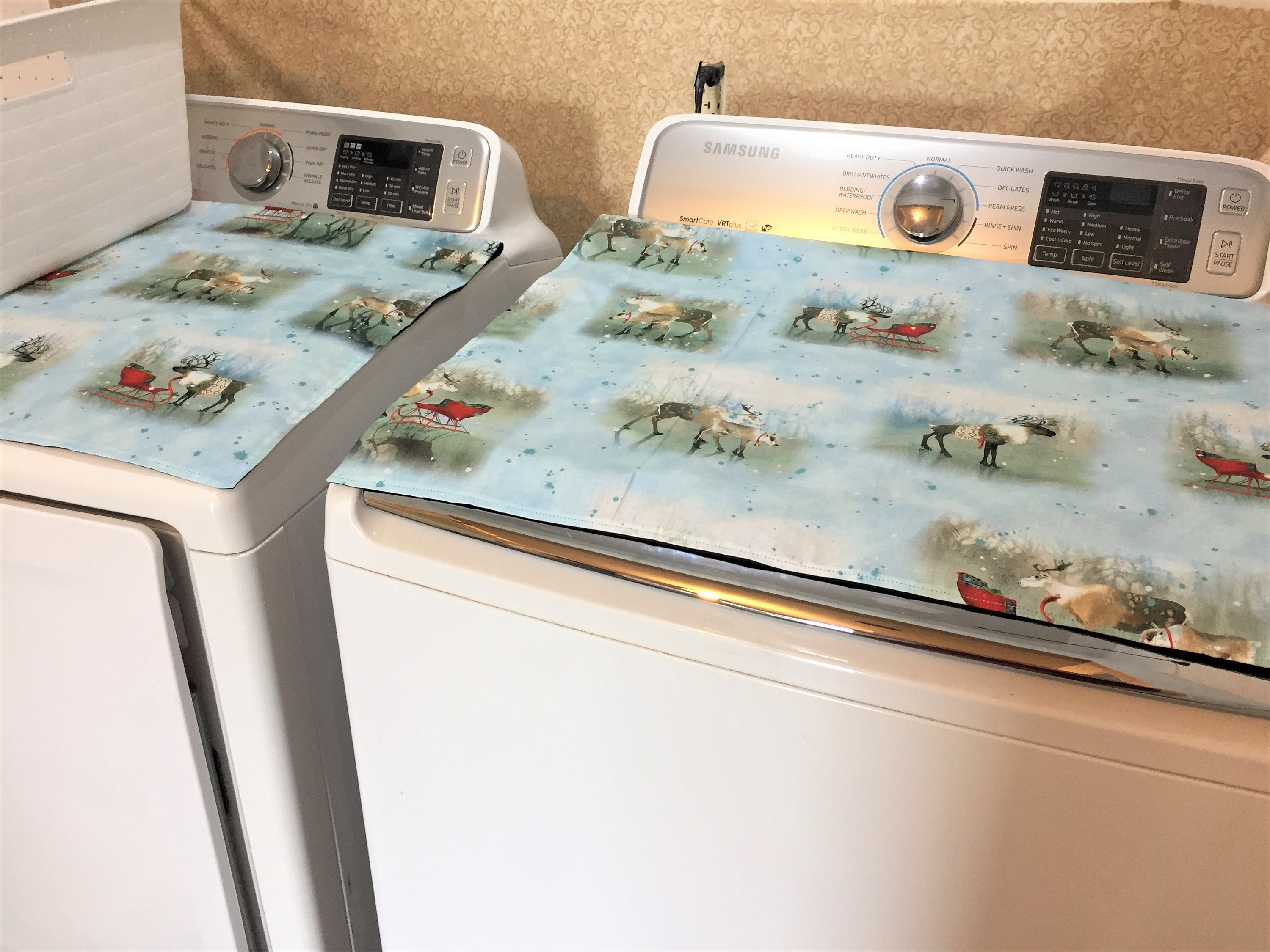washer-and-dryer-cover-christmas-laundry-room-accessories-etsy