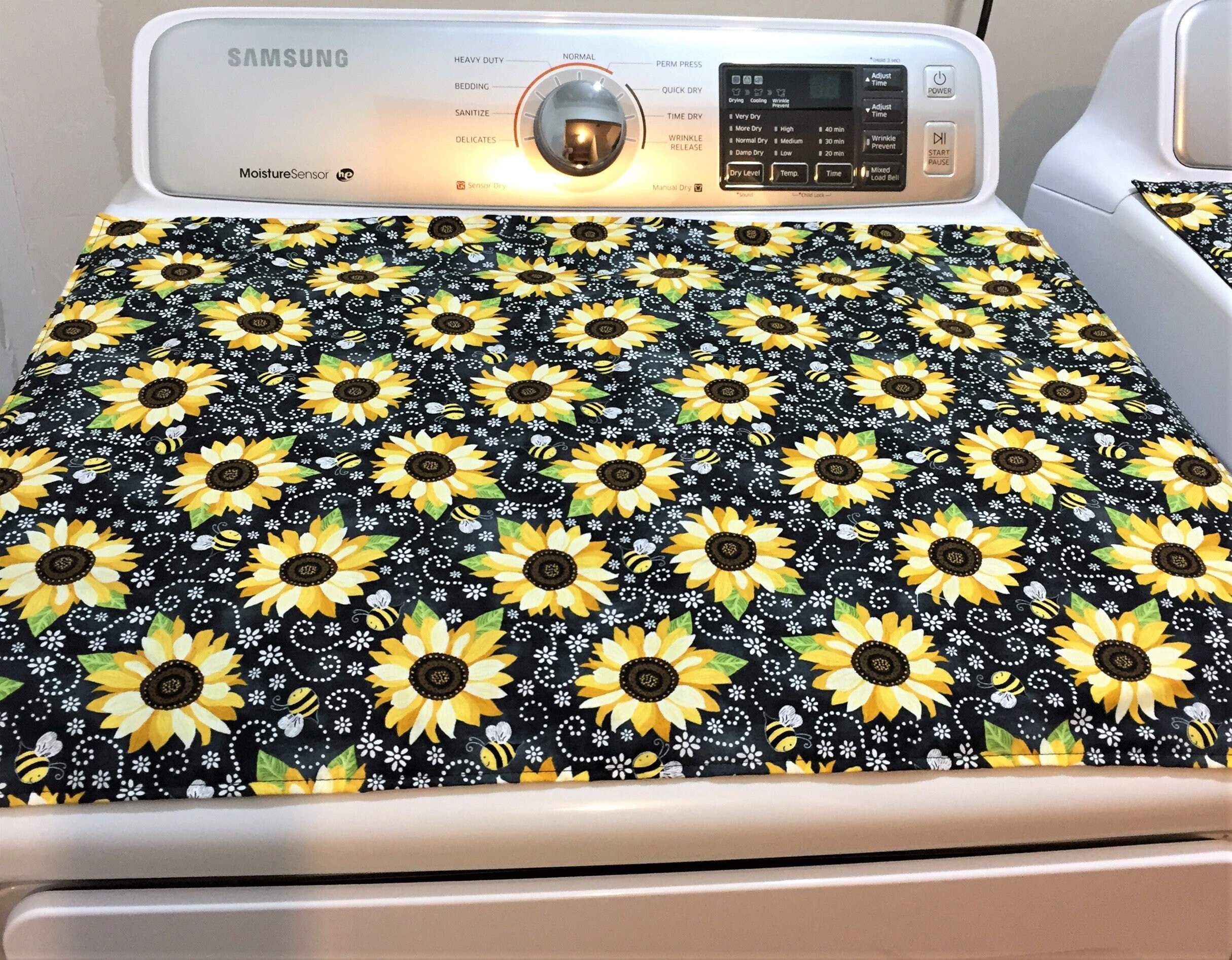 Washer and Dryer Cover Laundry Room Accessories Decor Etsy