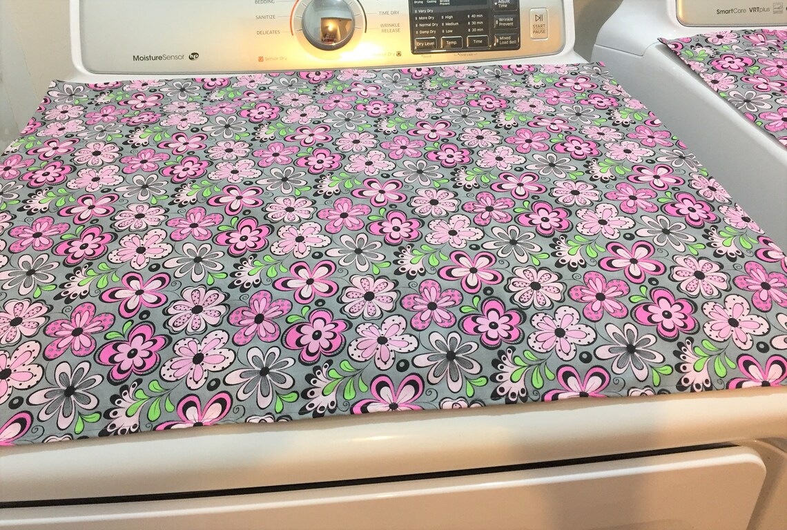 Washer and Dryer Cover Laundry Room Accessories Washing Etsy