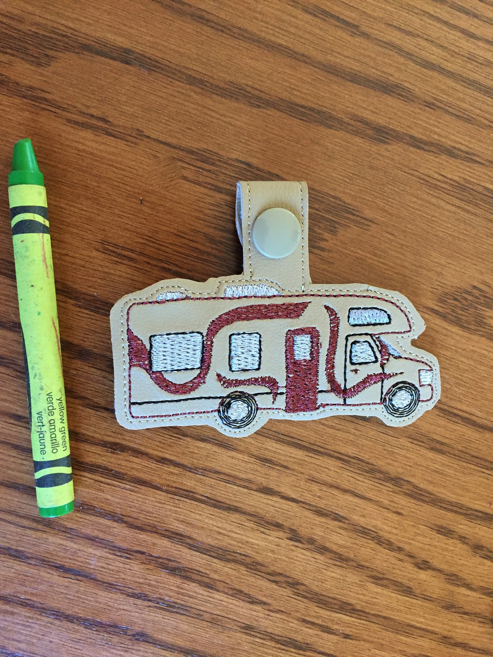 RV Camper Key Chain Class C Motorhome Snap Tab Camping Purse Etsy