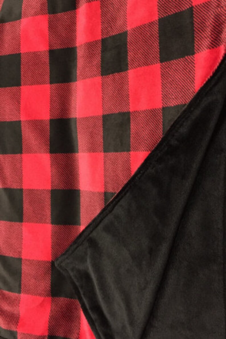 Minky Throw Blanket With Foot Pocket Adult Minky Blanket Etsy