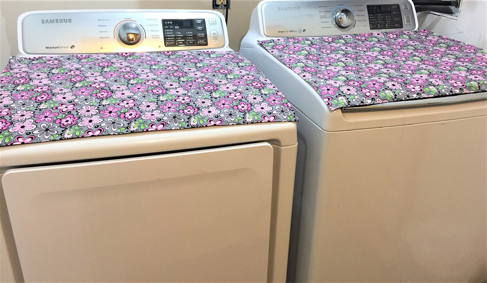 Washer and Dryer Cover Laundry Room Accessories Washing Etsy
