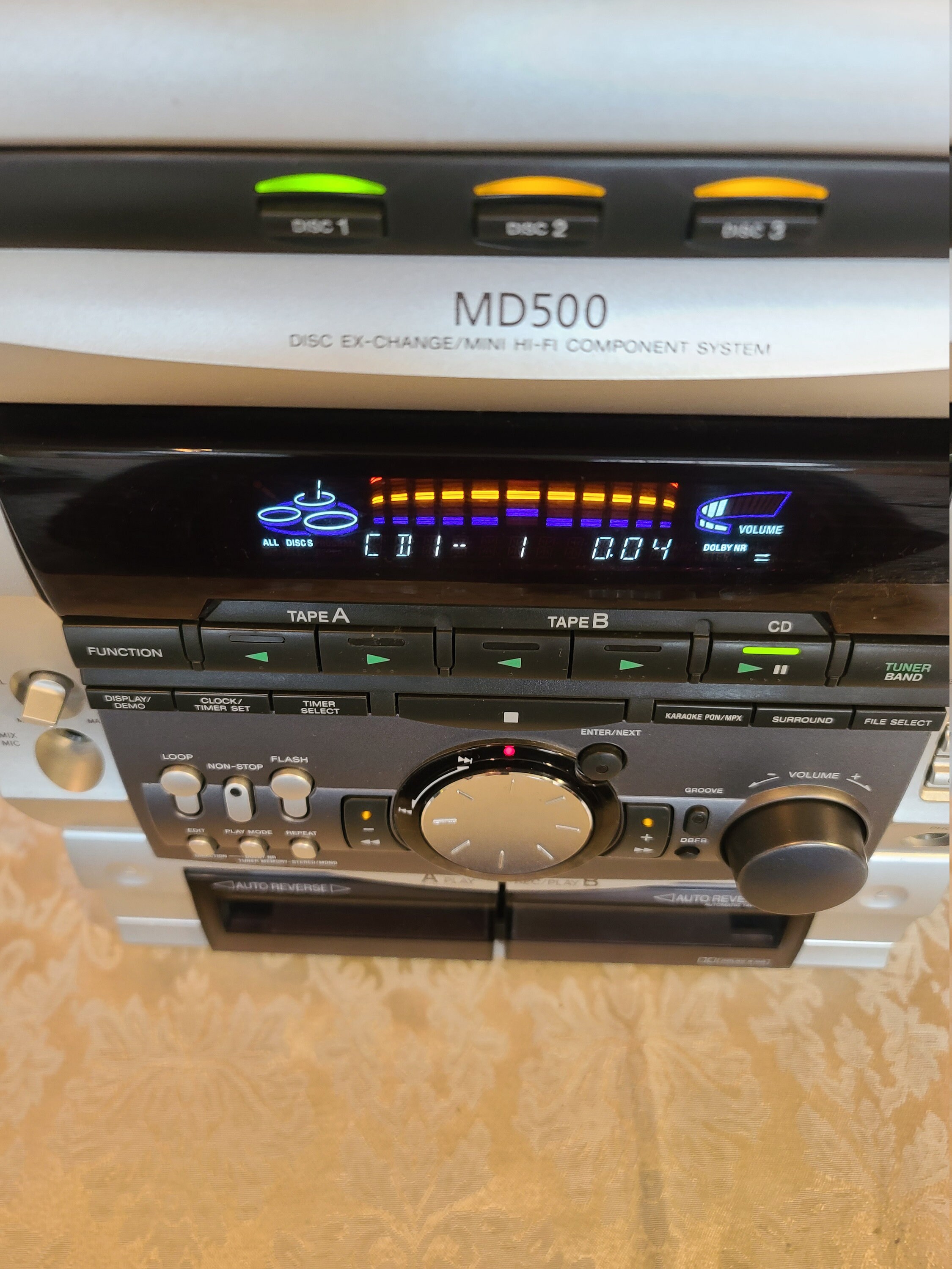 Sony HCD-MD500 Mini Hi-fi Component 