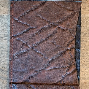 Leather Index Card Holder 3 x 5