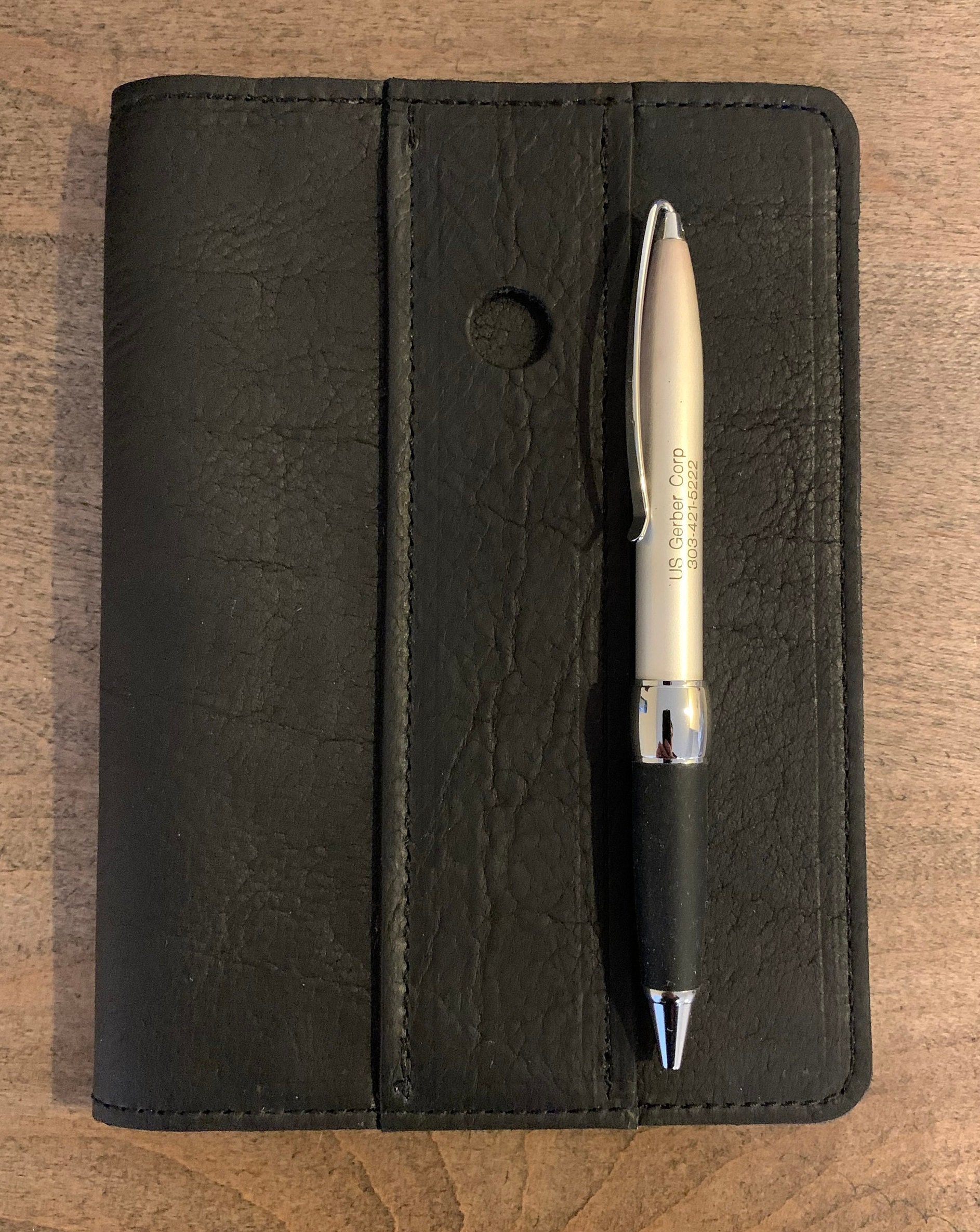 Custom Order 4 x 6 Index Card Holder Large ALL BLACK Etsy