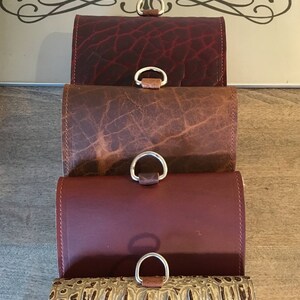 Cartera de cuero para pesca con mosca ¡4 nuevos colores!