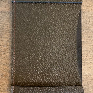 Leather Index Card Holder 3 x 5