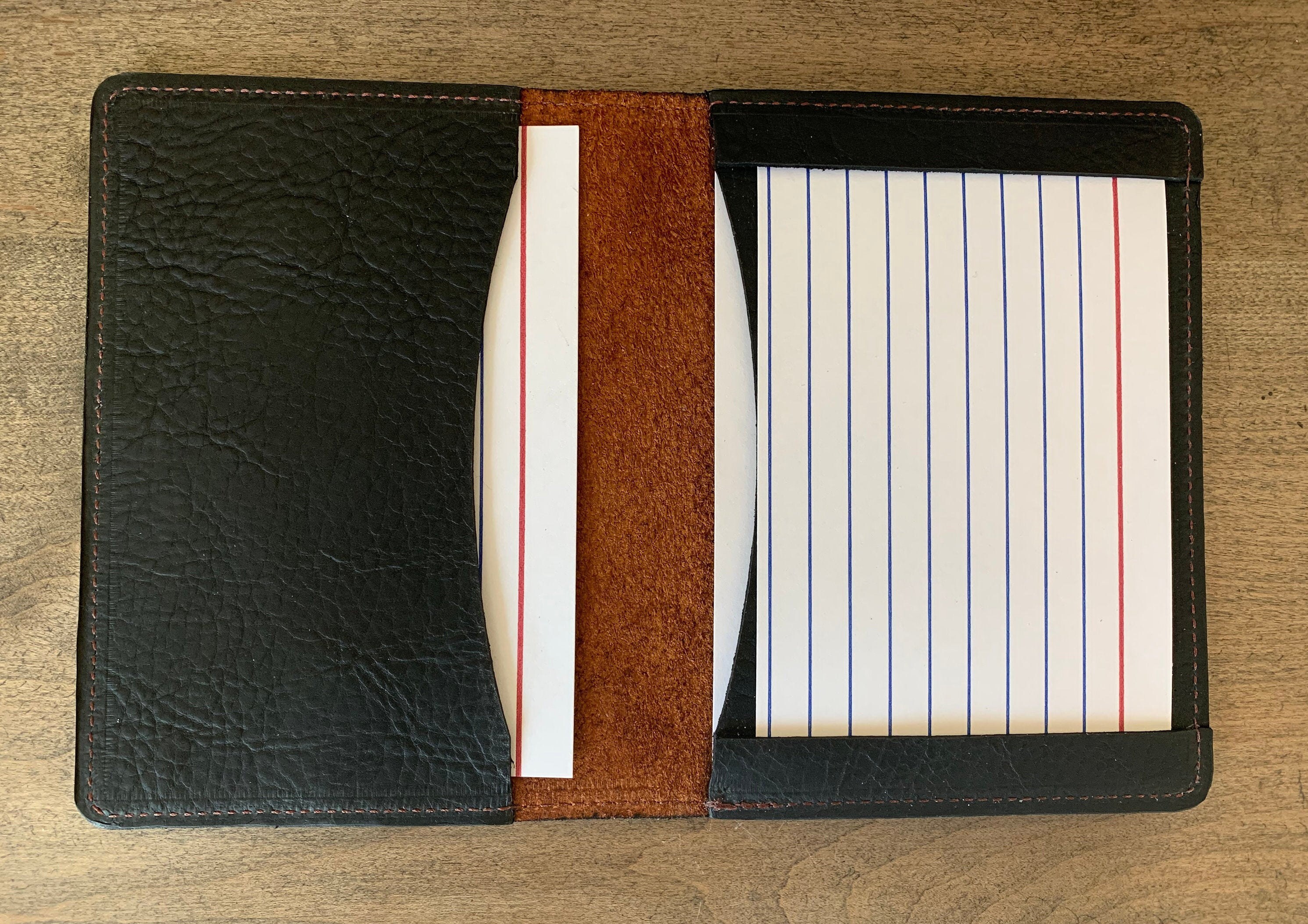 Custom Order 4 x 6 Index Card Holder Large ALL BLACK Etsy