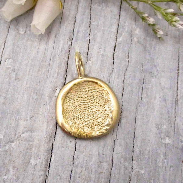 Fingerprint Pendant - Etsy