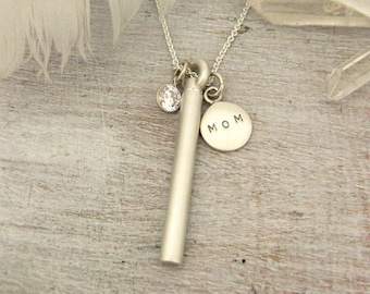 Silver Personalized Name, Birthstone and Cremation Urn Ashes Necklace, Sterling Silver Cremation Jewelry, Ash Urn Necklace,  Pet, Human Ash