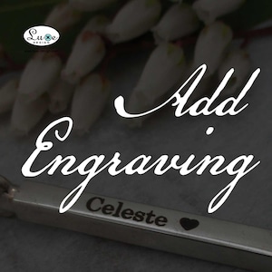 Add Basic Laser Engraving - adds up to one week production time to your order.