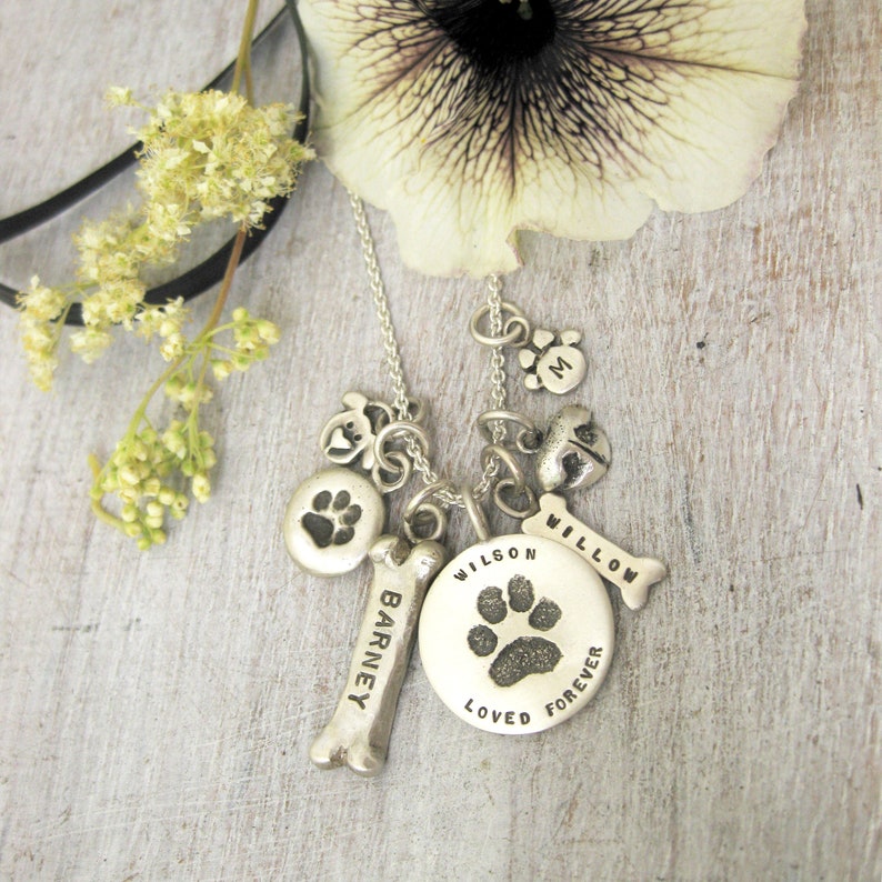 Little Dog Nose Pendant in Sterling Dog Lover's Jewelry Etsy