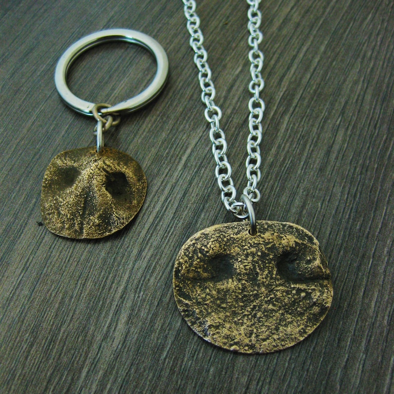 14K Gold Dog Nose Pendant Kit Your Dog's Nose in Gold Etsy