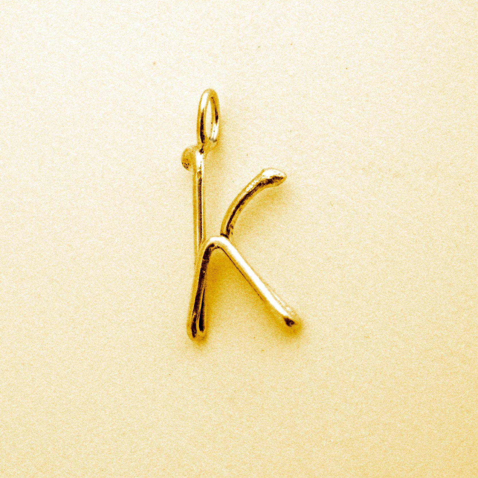 14K White GoldS Script Initial 14K White GoldS Script Initial