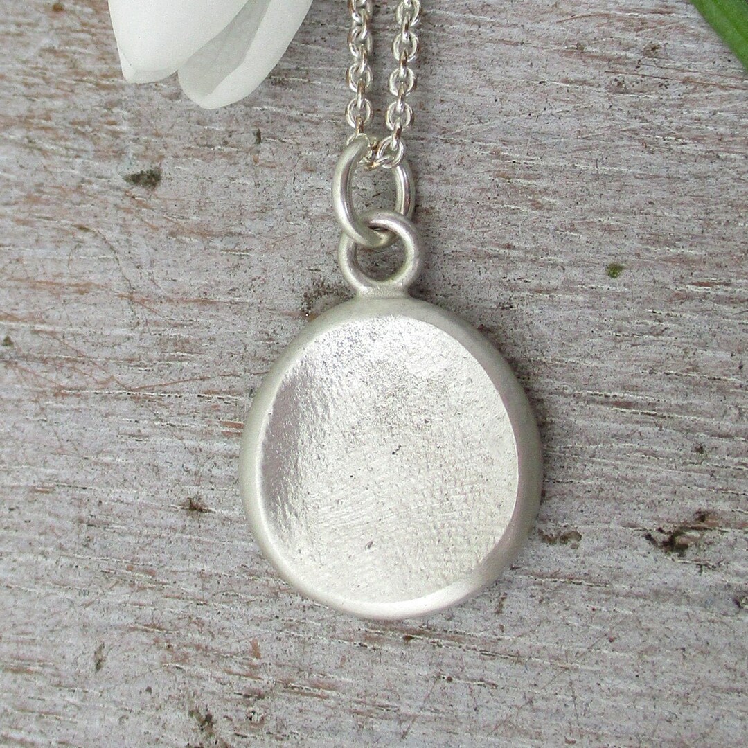 Ciondolo A Cuore Con Impronta Di Bambino In Argento Sterling 925 - Yashuo, Gioiello Per Anniversario, Compleanno, Regalo Per Genitori, Con Panno Per Pulire - 4