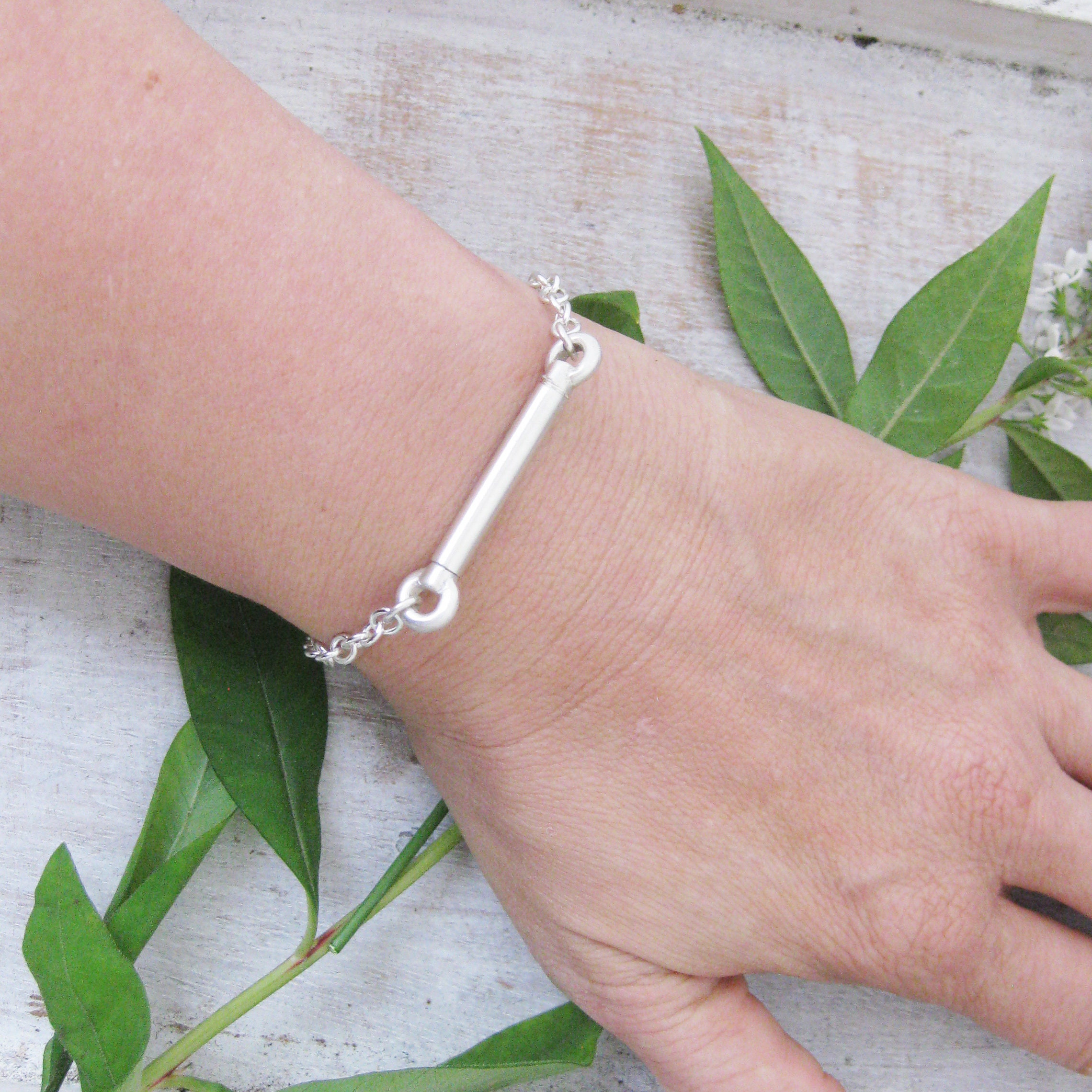 ONEFINITY Bracciale In Argento 925 Con Urna Portacenere E Opale In Filigrana – Gioiello Donna Regalo - 3