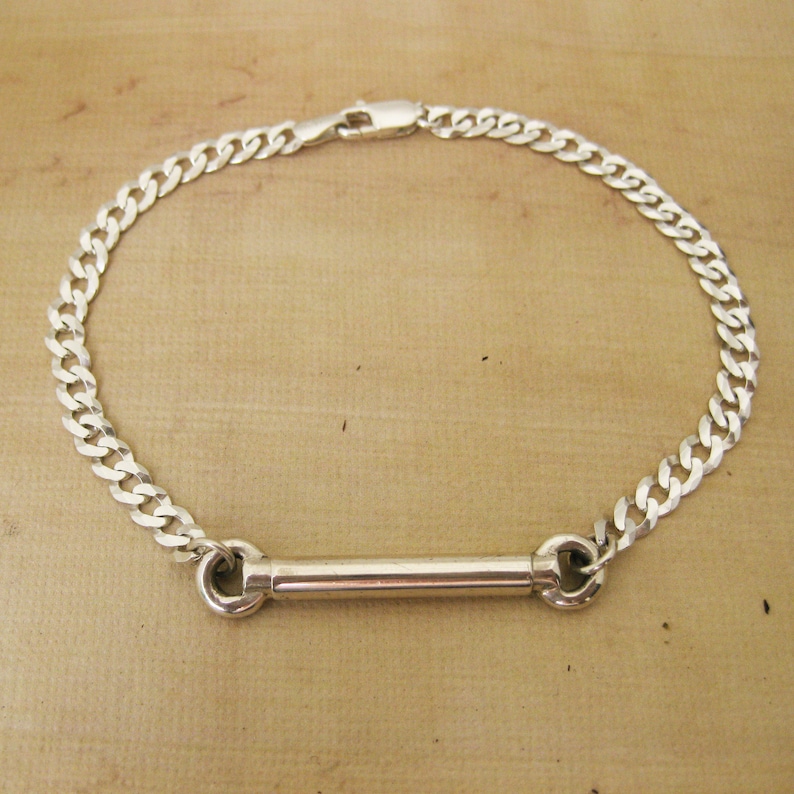 Men's Cremation Ashes Bracelet Sterling Silver Memorial Etsy Canada