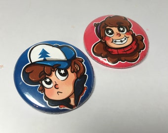 GF Dipper and amble small buttons