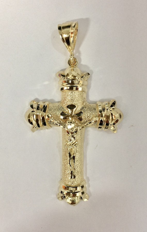 18-Inch Rhodium Plated Necklace with 6mm Garnet Birthstone Beads and Sterling Silver Cross Charm.