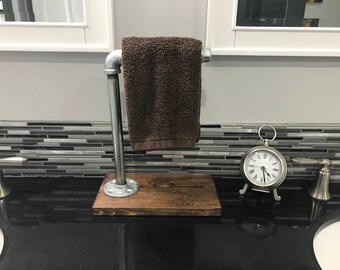 countertop hand towel stand free standing more colors hand towel stand etsy countertop hand towel stand free standing more colors hand towel stand etsy