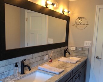 framed mirror etsy