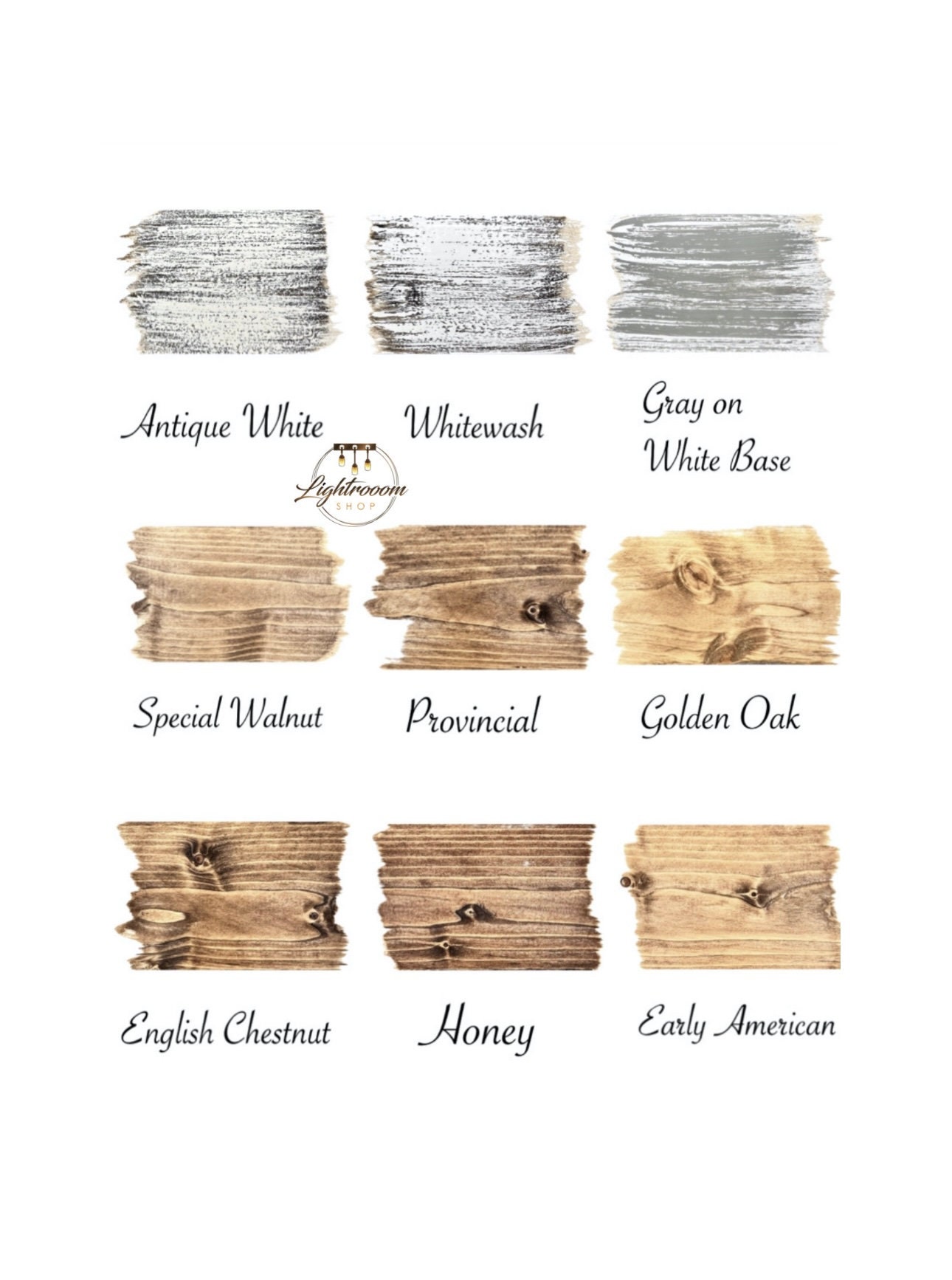 Sample, Wood Sample, Stain Colors, Espresso, Whitewash